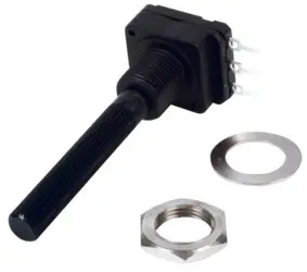 Potenciometar, LIN 250Ω, Piher, plastični, 6mm — šifra 6468 | Kelco