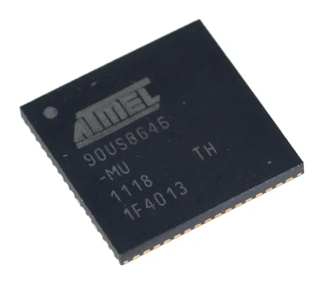 MC, 2.7-5.5V, 64K-Flash, 20MHz, USB, QFN64 — šifra 15571 | Kelco