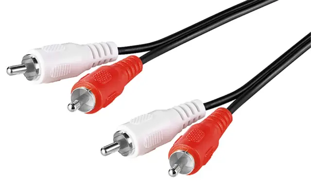 Kabl, 2 X RCA muški na 2 X RCA muški, 20 metara — šifra 24286 | Kelco