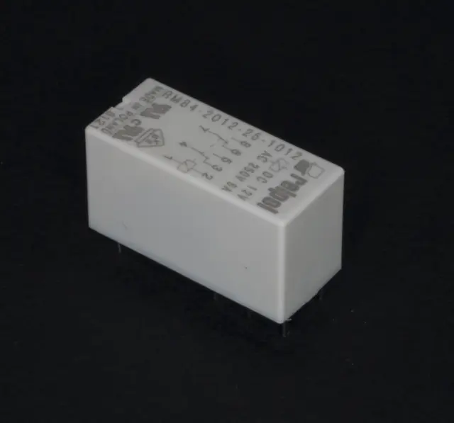 Relej, 2 X ON/OFF, DPDT, 8A, 24V, 1440Ω, Relpol, RM84-2012-25-1024 — šifra 19711 | Kelco