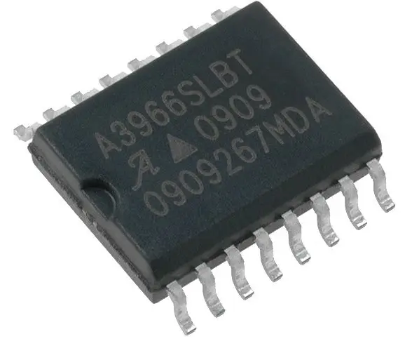 DUAL FULL BRIDGE PWM MOTOR DRIVER, SOICW-16 — šifra 18893 | Kelco