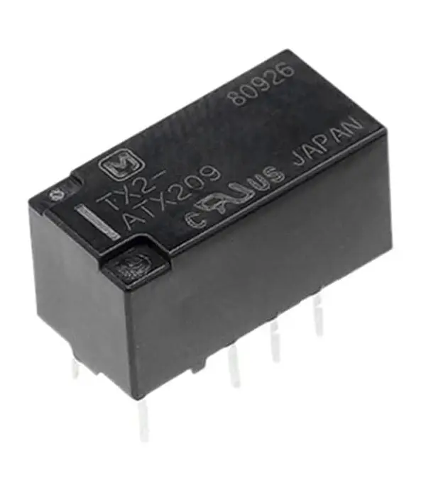 Relej, 2 X ON/OFF, DPDT, 12V DC, 2A, 1028Ω, Panasonic — šifra 23939 | Kelco
