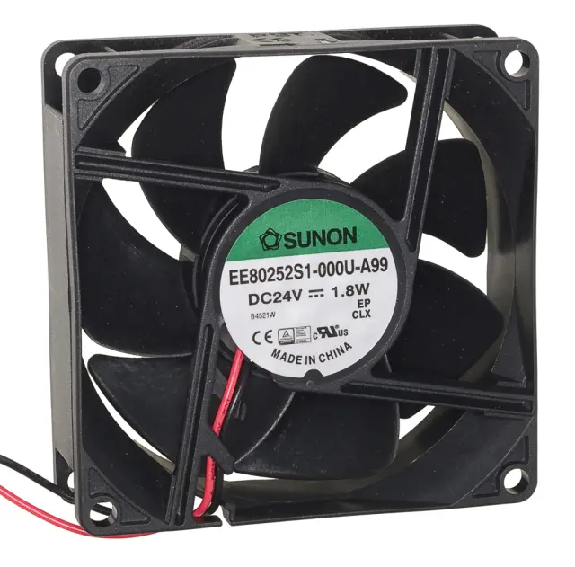 Ventilator, 24VDC, 80x80x25mm — šifra 16675 | Kelco
