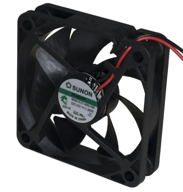 Ventilator, 12VDC, 60x60x15mm — šifra 17405 | Kelco