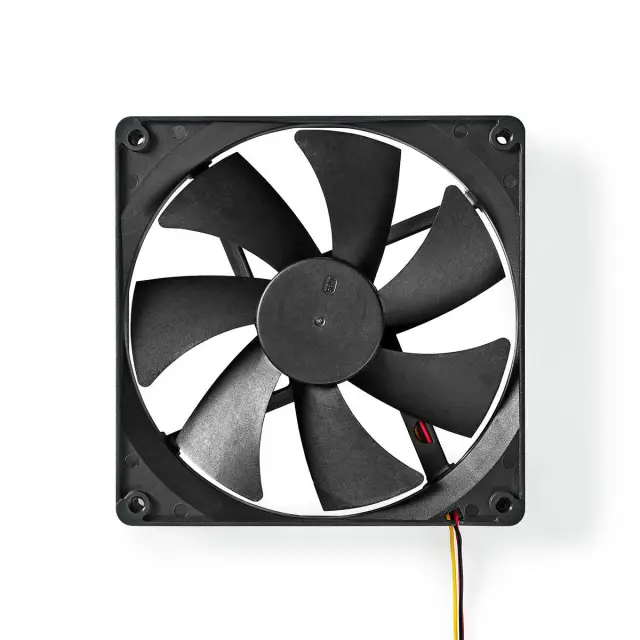 Ventilator, 12VDC, 140X140X25mm sa senzorom — šifra 19659 | Kelco