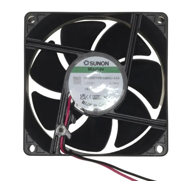 Ventilator, 12VDC, 80x80x25mm — šifra 23740 | Kelco