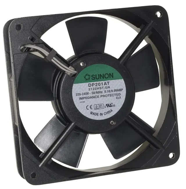 Ventilator, 230VAC, 120X120X25mm, priključak za kabl — šifra 8073 | Kelco