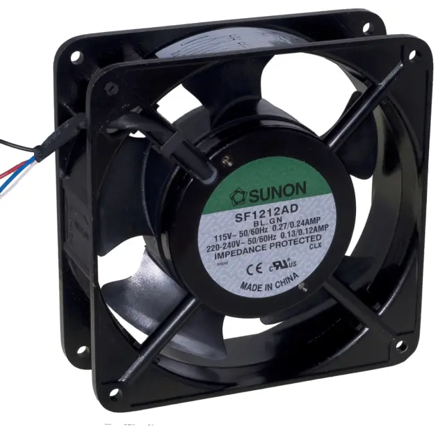 Ventilator, 115/230VAC, 120x120X38mm, kabl — šifra 9494 | Kelco