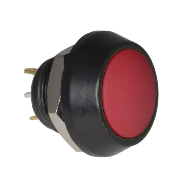 Minijaturni taster, 2A, IP65, crveni — šifra 14640 | Kelco