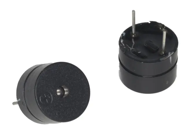 Piezo sirena, aktivna, elektromagnetna, 2KHz, 12V — šifra 17349 | Kelco