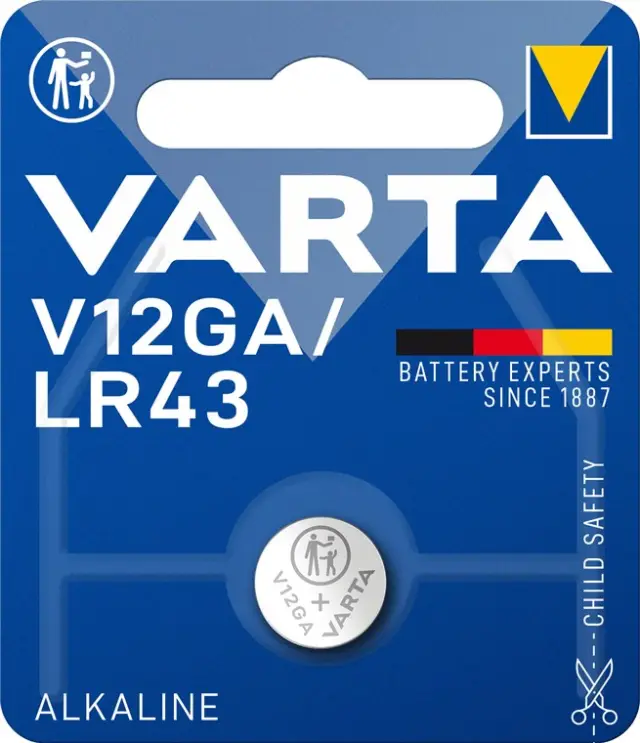 Varta Professional Electronics LR43 baterija — šifra 24281 | Kelco