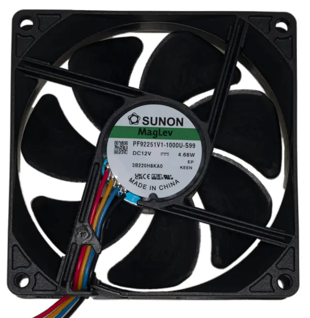 Ventilator, 12VDC, 92x92x25mm, PWM kontrola, kabl sa 4 žice — šifra 24421 | Kelco