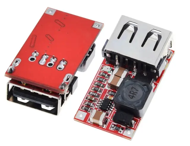 Fine 6-24V 12V/24V to 5V 3A CAR USB Charger Module DC Buck step down Converter — šifra 24544 | Kelco