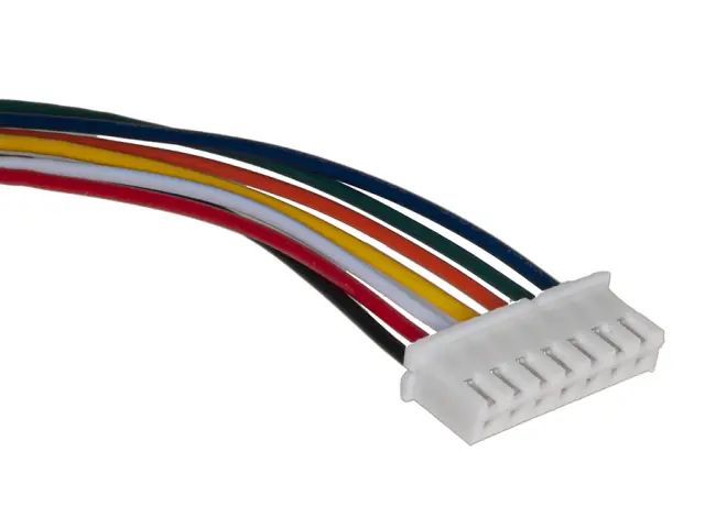 Kabl sa JST XH2.5, sedmopolnim, ženskim, konektorom na kablu, 20cm — šifra 24563 | Kelco