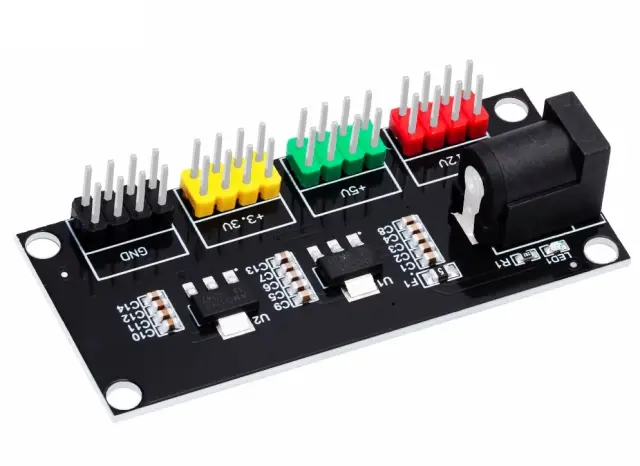 DC/DC konvertor, 12V na 3.3V, 5V, 12V — šifra 24565 | Kelco