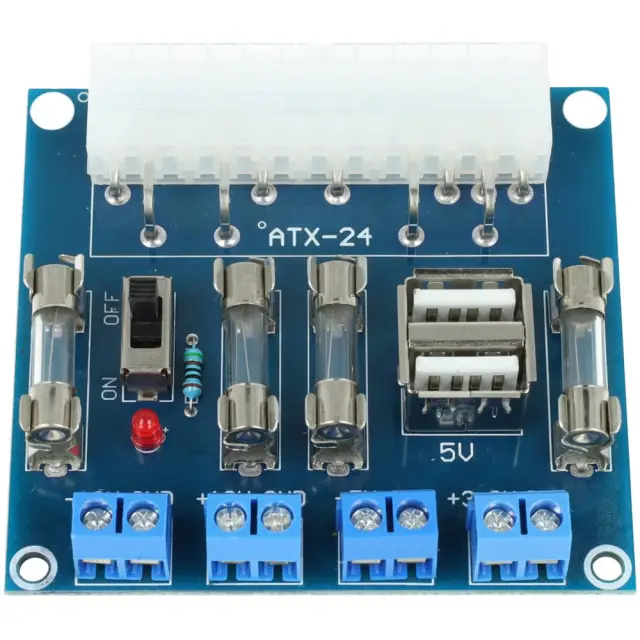HU-M28W Desktop PC Power ATX Transfer Board — šifra 24568 | Kelco
