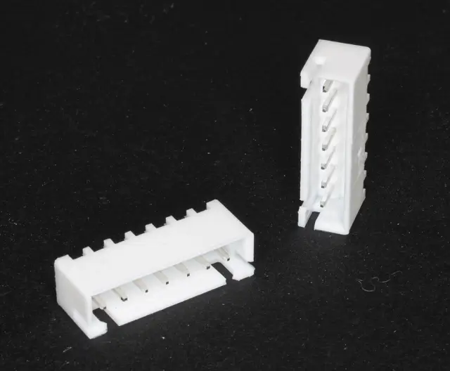 Konektor, XH2.54, muški, za PCB, 5-pinova, 180°, RM2.54mm, 250V/3A AC/DC — šifra 24579 | Kelco