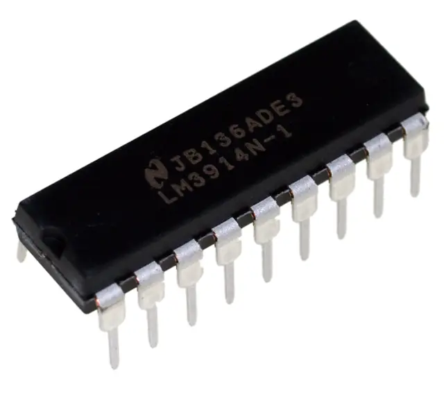 8 X N-DARLINGTON DRIVER, 0.5A, 50V, TTL/CMOS, DIP18 — šifra 5529 | Kelco