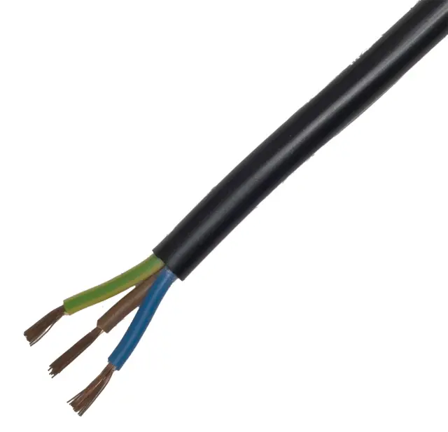 Kabl, mrežni, PVC, 3x0.75mm², crni — šifra 9228 | Kelco
